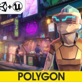 POLYGON Sci-Fi City Pack Free Download