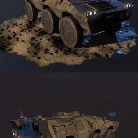 PUMA AFV 3D model Free Download