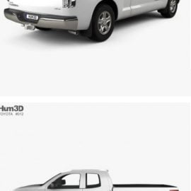 Toyota Tundra Double Cab 2011 3D model Free Download