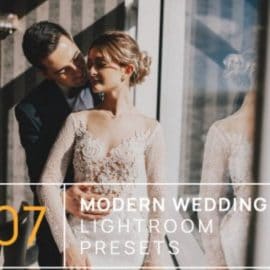 7 Modern Wedding Lightroom Presets + Mobile