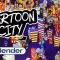 Create A 3D Cartoon City Easy Free Download