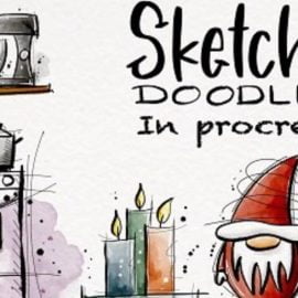 Create Sketchy Doodles in Procreate