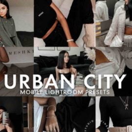 CreativeMarket – 5 URBAN CITY LIGHTROOM PRESET 5277226