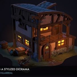 Exp-points Creating a Stylized Diorama Aaron Villarreal Free Download