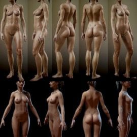 Female Basemesh 1.0 Game Ready Free Download