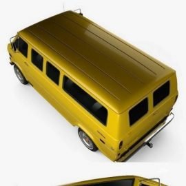 Ford E-Series Econoline Club Wagon 1971 Free Download