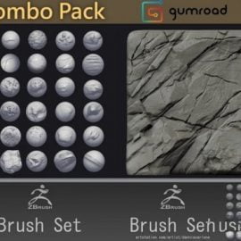 Gumroad Custom Zbrush Brush Combo Pack Free Download