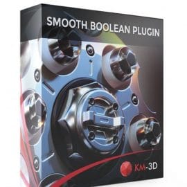 KM-3D SmoothBoolean v2.0.2 for 3ds Max 2013 – 2021 Free Download