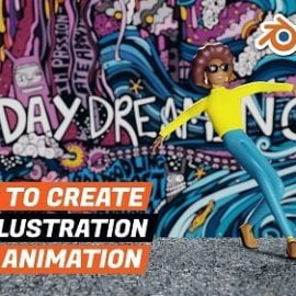 Learn To Create A 3D Illustration With Animation Free Download