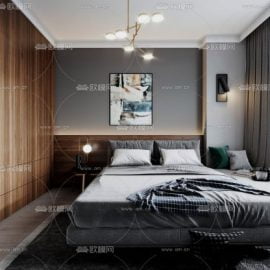 Modern Style Bedroom 547 Free Download