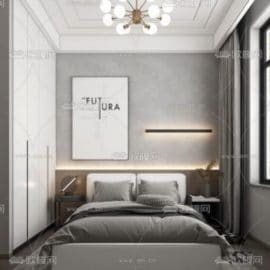 Modern Style Bedroom 549 Free Download