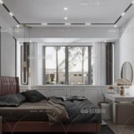 Modern Style Bedroom 551 Free Download