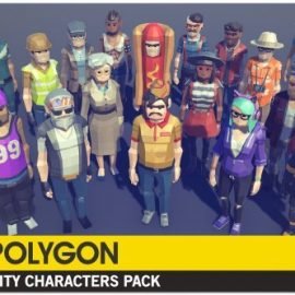 POLYGON City Characters Pack 1.1 Free Download