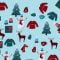 Procreate Pattern Christmas Design: Creating a Collection FREE color palette