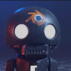 Udemy Blender How to Create the Tiny K-2SO Star Wars Robot Free Download