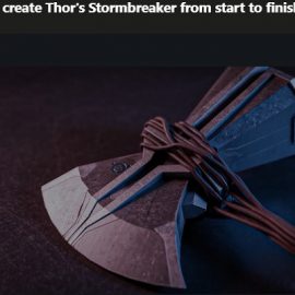 Udemy Blender create Thor’s Stormbreaker from start to finish Free Download