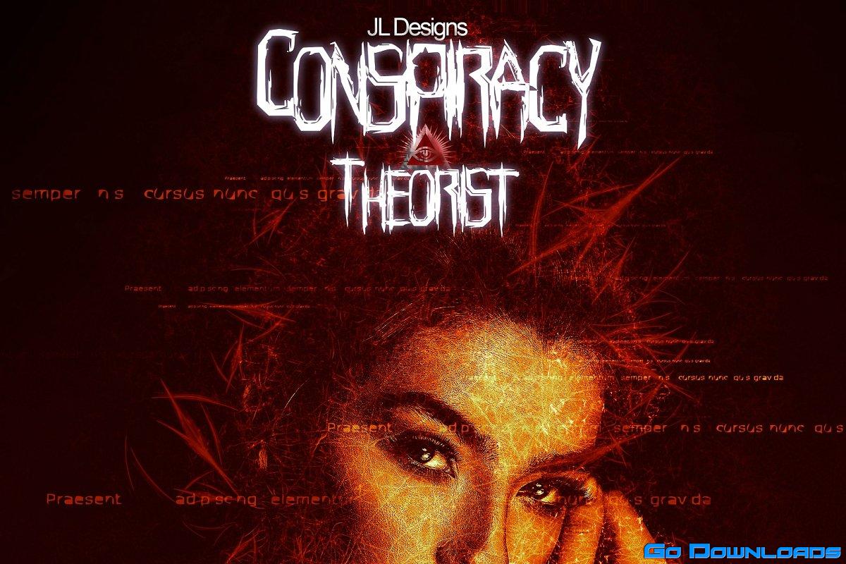 CreativeMarket – Conspiracy Theorist Photoshop Action 5299031 Free Download