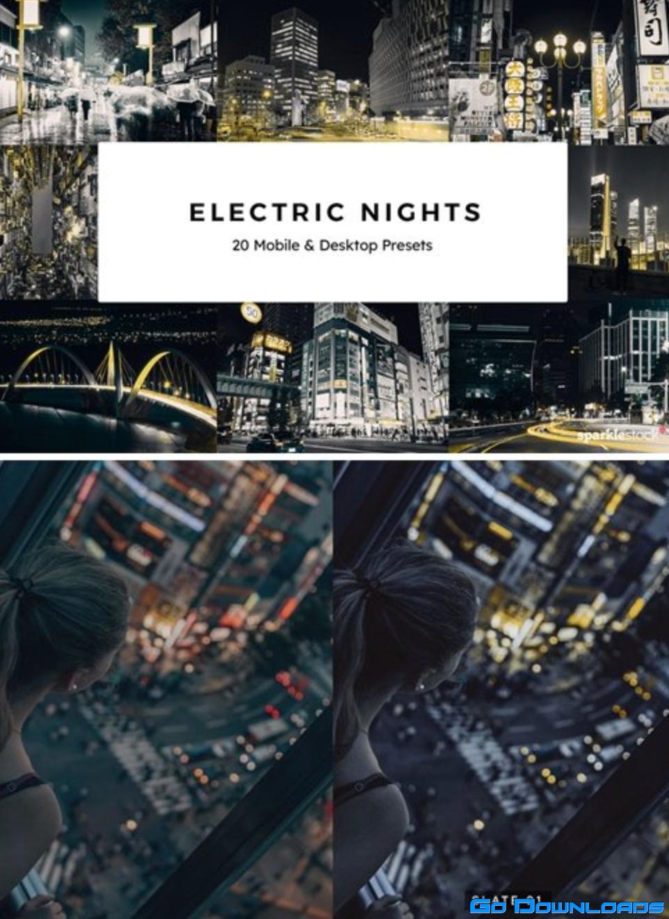 20 Electric Nights Lightroom Presets & LUTs Free Download