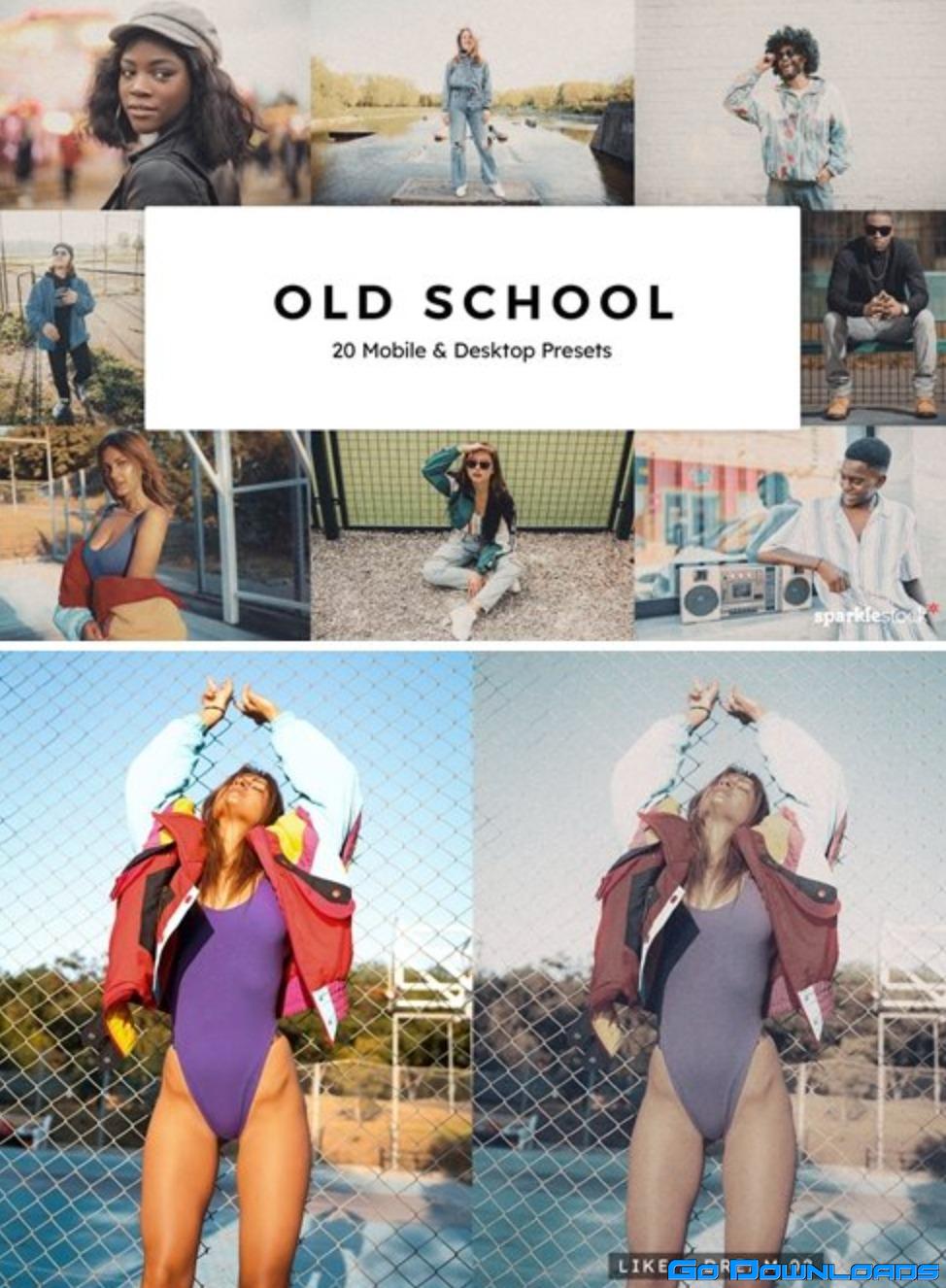 20 Old School Lightroom Presets & LUTs Free Download