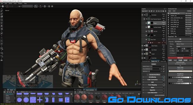 Allegorithmic Substance Designer 10.2 Win Mac Free Download