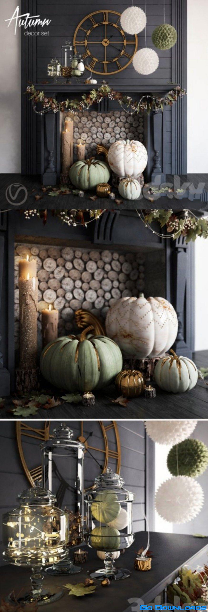 Autumn Decor Set Free Download