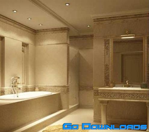 Bathroom ( Interior Scence ) Free Download