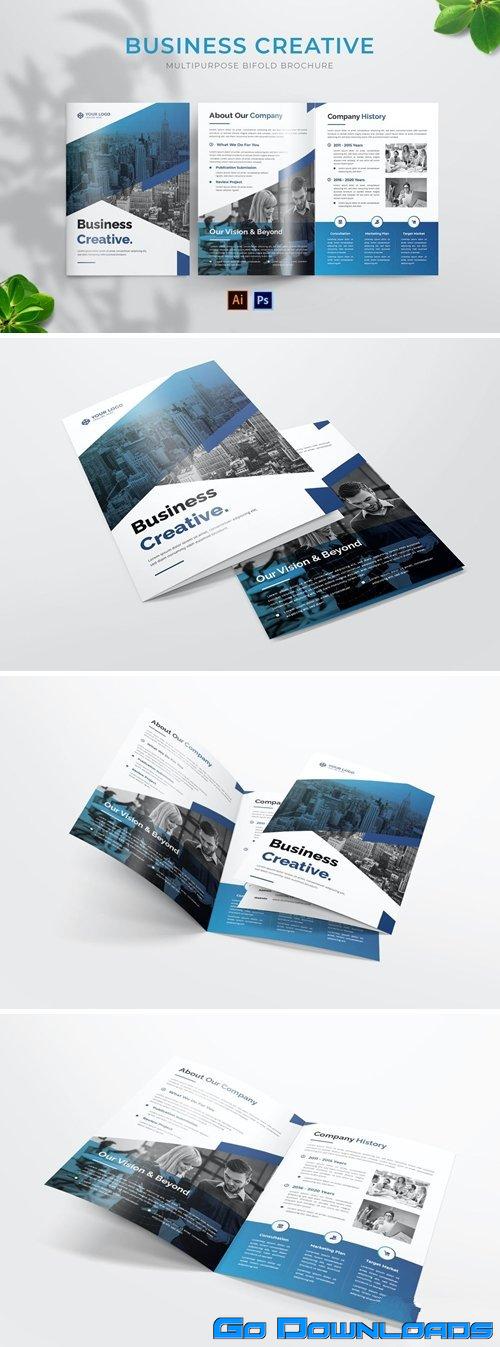 Business Creative Bifold Brochure