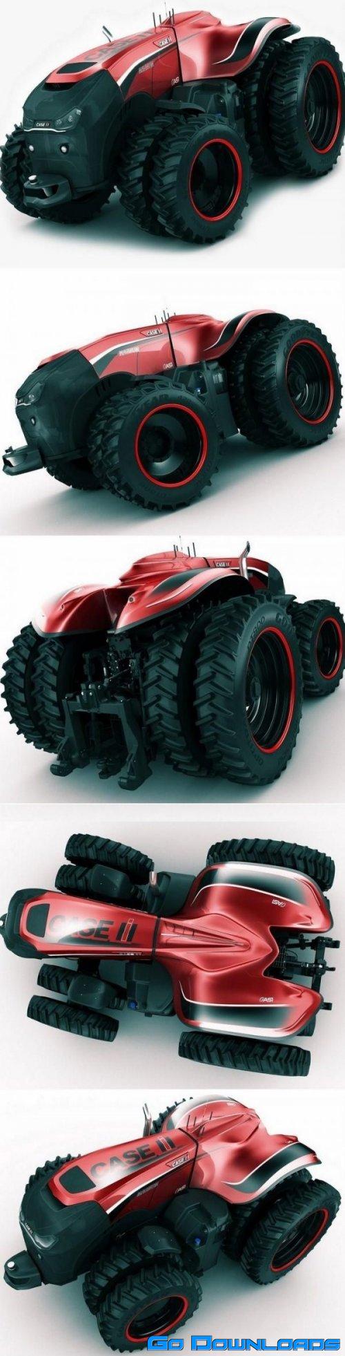 Case IH Autonomous Concept Tractor Free Download