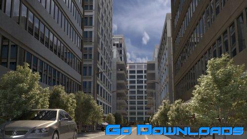 Cgtrade Small Town 3D model Free Download