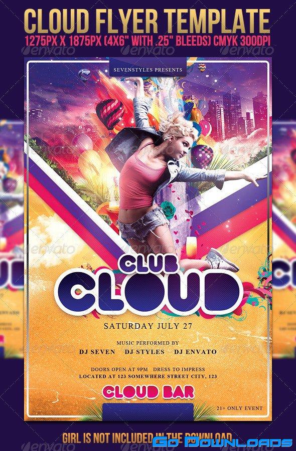 Cloud Flyer Template  Graphicriver 407668