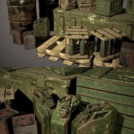 Crates and Barrels Props Pack Free Download