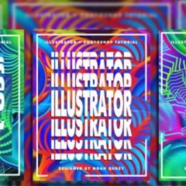 Create Colorful Pattern Posters in Illustrator and Photoshop