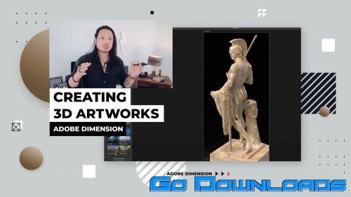 Creating 3D Artworks with Adobe Dimension Free Download