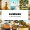 CreativeMarket – 4 Summer Lightroom Presets 5627714