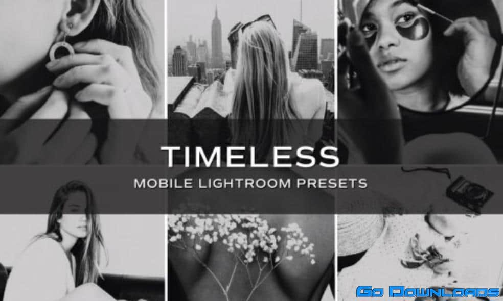 CreativeMarket – 5 Black and White Lightroom Presets 5701427