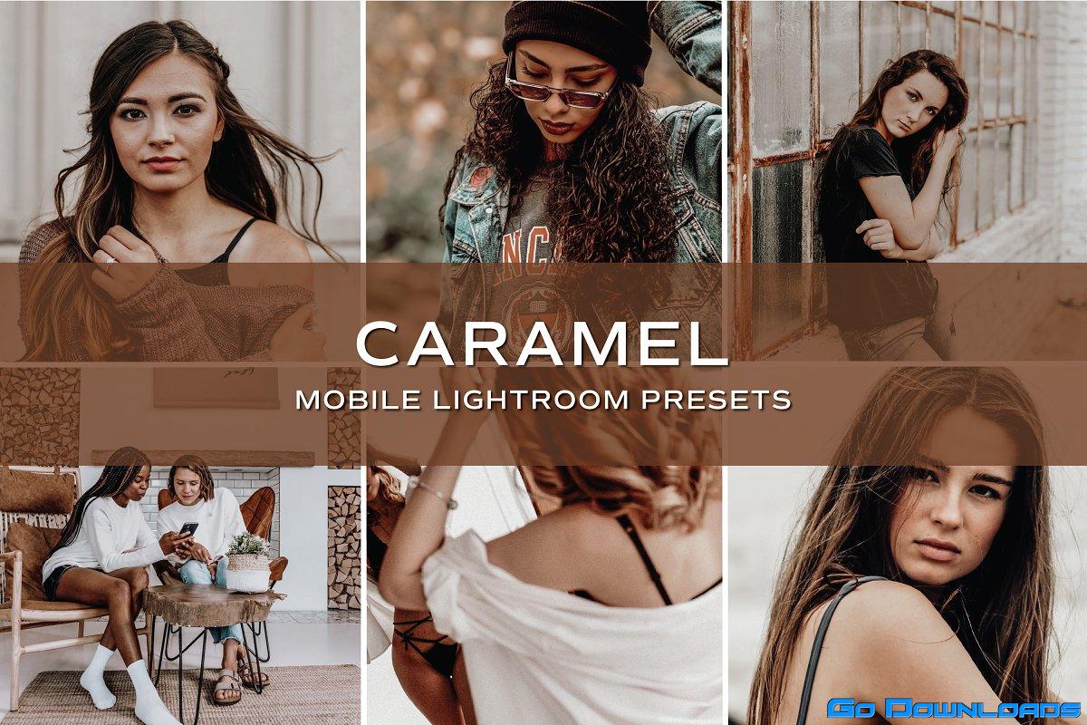 CreativeMarket – 5 Caramel Lightroom Presets 5701792 Free Download