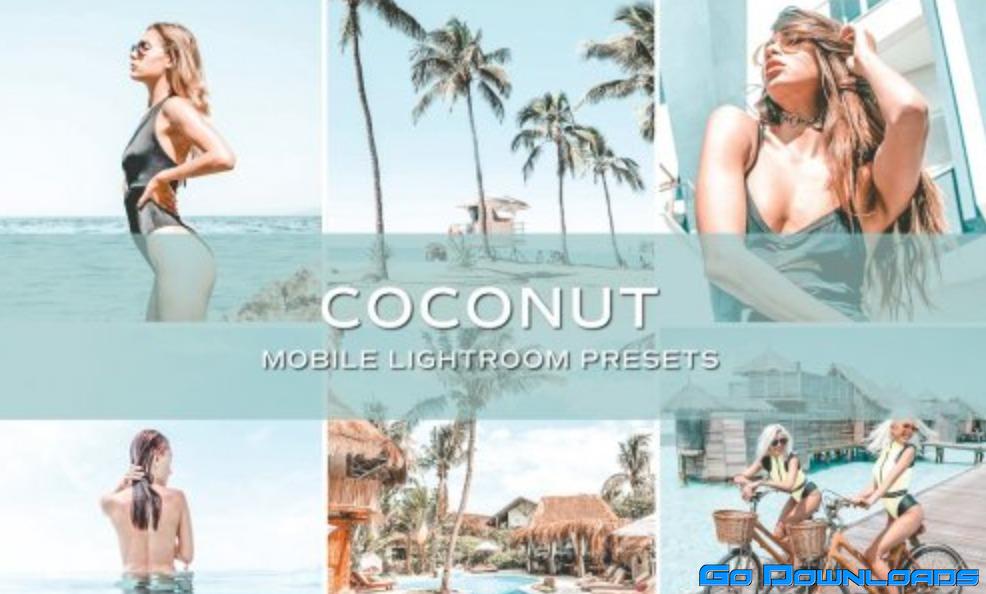 CreativeMarket – 5 Coconut Lightroom Presets 5701430