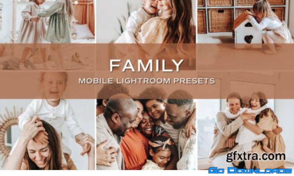 CreativeMarket – 5 Family Lightroom Presets 5701423