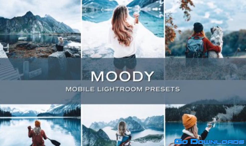 CreativeMarket – 5 Moody Lightroom Presets 5701753 Free Download