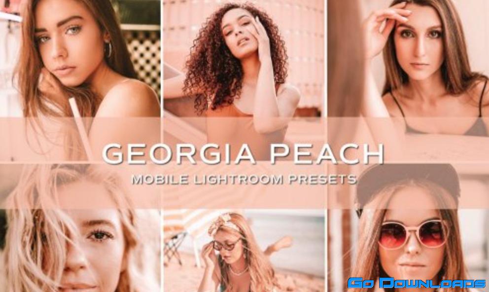 CreativeMarket – 5 Peach Lightroom Presets 5701433