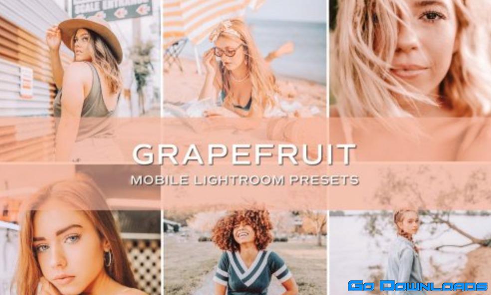 CreativeMarket – 5 Peach Lightroom Presets 5701587