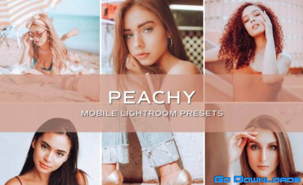 CreativeMarket – 5 Peachy Lightroom Presets 5701754 Free Download