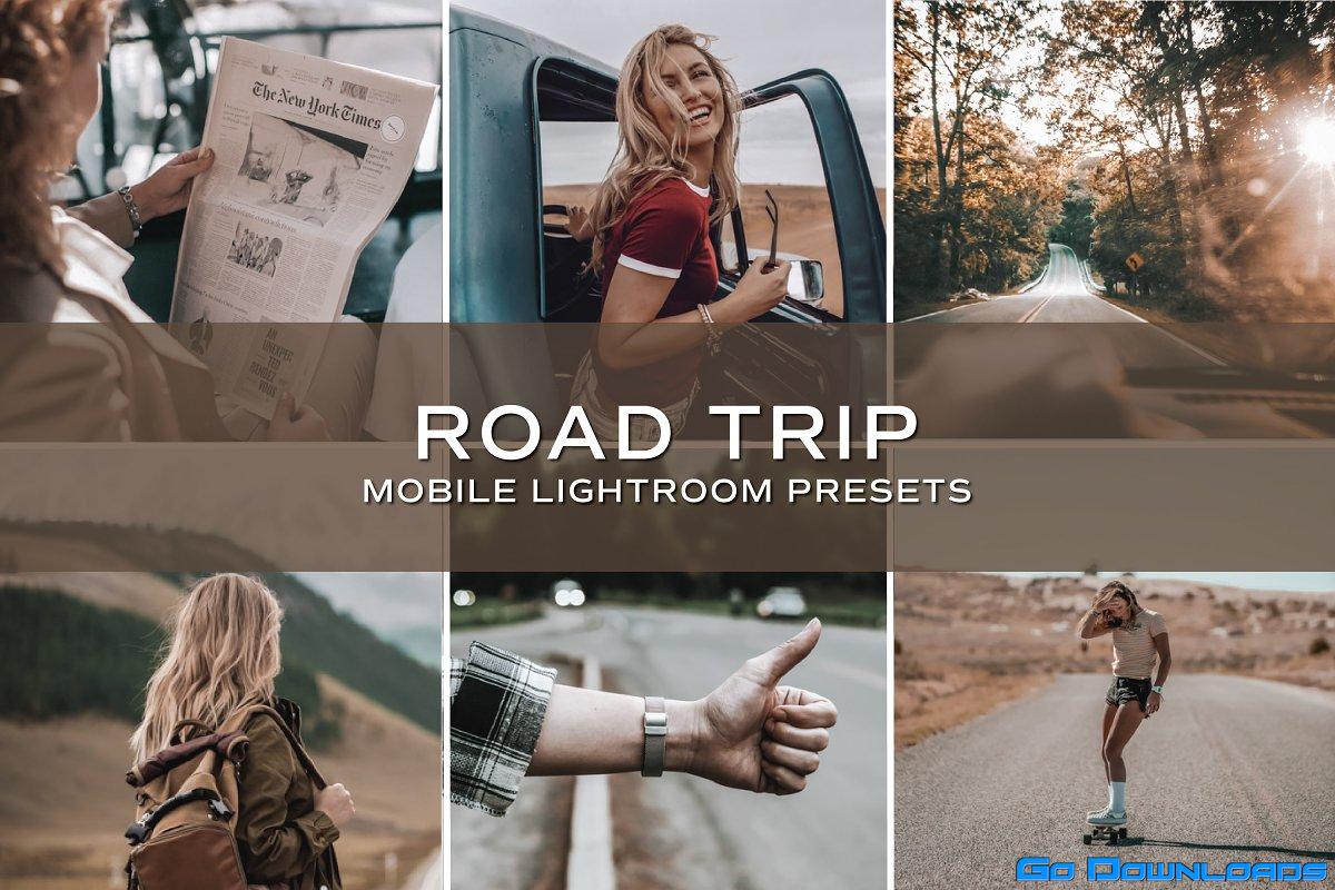 CreativeMarket – 5 Road Trip Lightroom Presets 5699055 Free Download