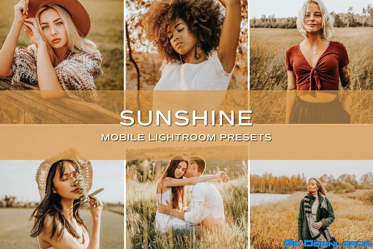 CreativeMarket – 5 Sunshine Lightroom Presets 5701791 Free Download