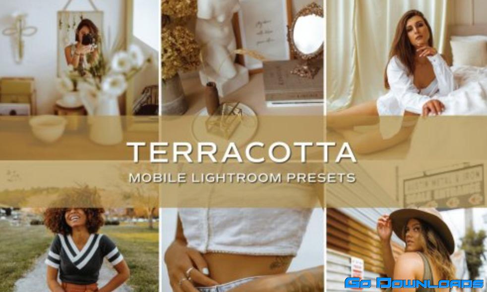 CreativeMarket – 5 Terracotta Lightroom Presets 5701588