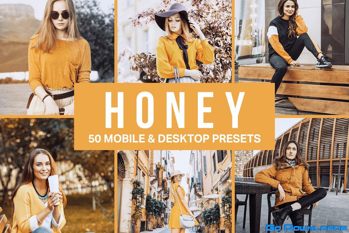 CreativeMarket – 5 Yellow Lightroom Presets 5701598