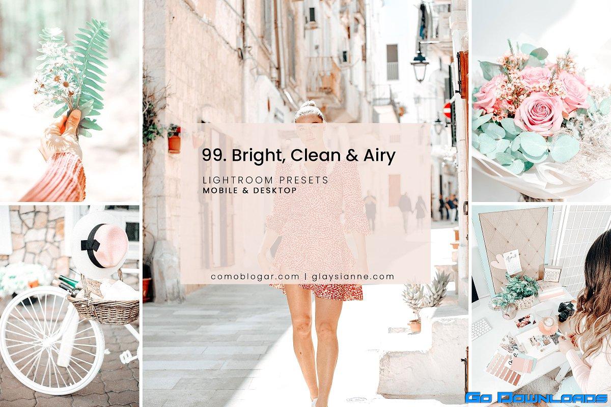 CreativeMarket – 99. Bright, Clean & Airy 4998895