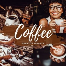 CreativeMarket – Desktop Lightroom Presets COFFEE 4820672