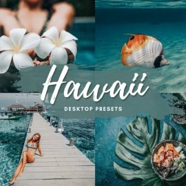 CreativeMarket – Desktop Lightroom Presets HAWAII 4820627