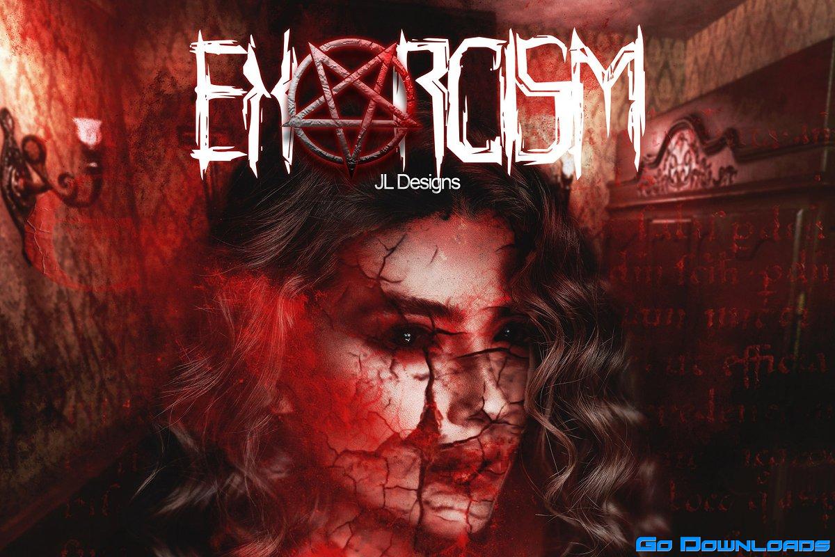 CreativeMarket – Exorcism Photoshop Action 5299028 Free Download